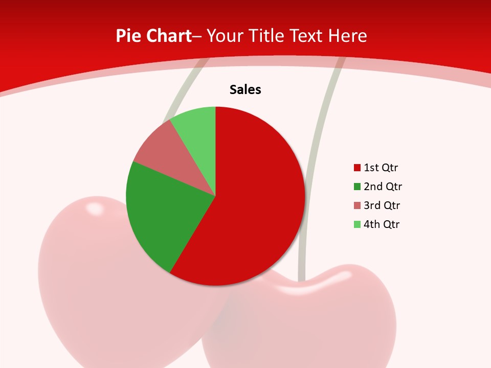 Fresh Dessert Symbol PowerPoint Template