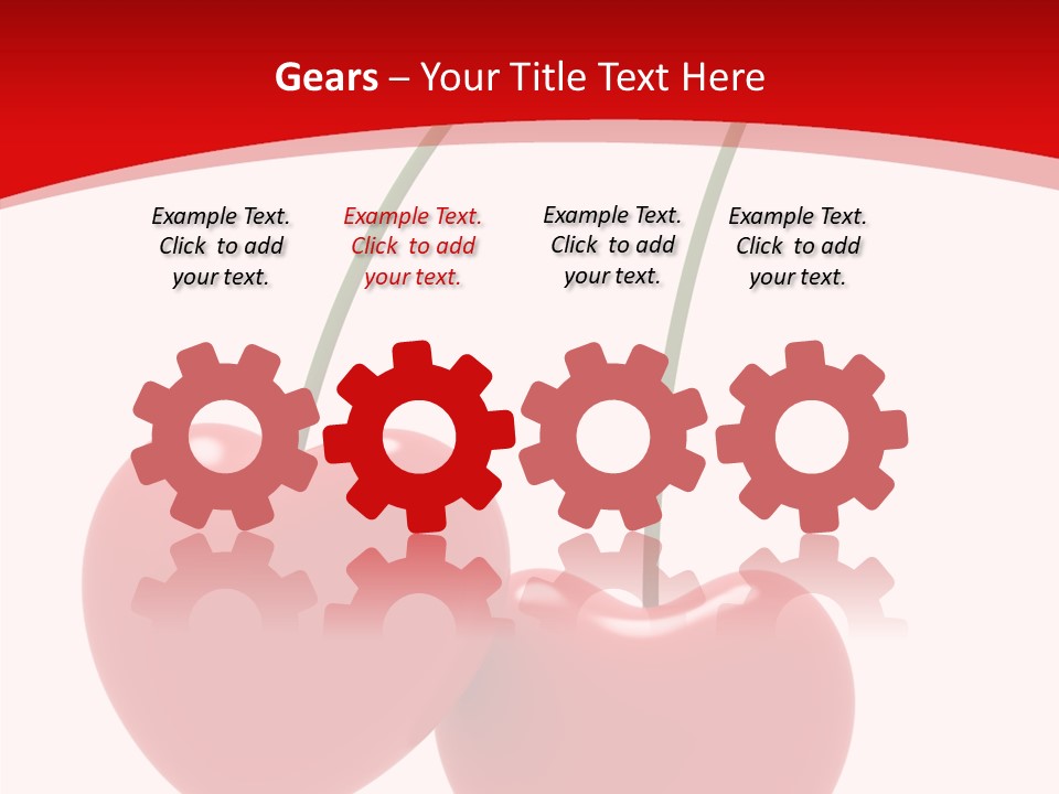 Fresh Dessert Symbol PowerPoint Template