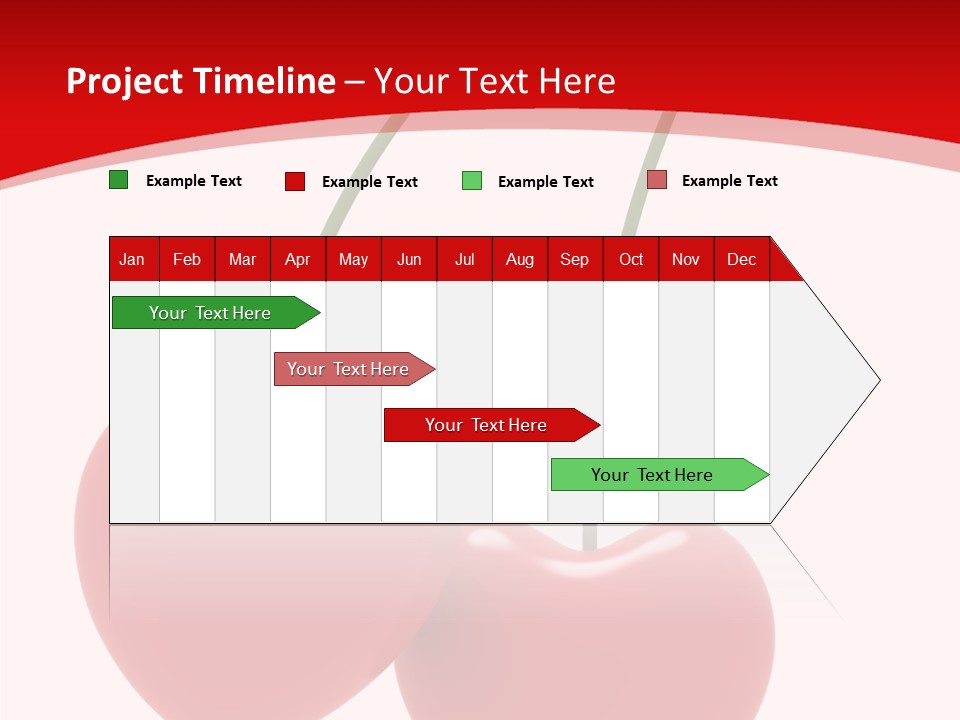 Fresh Dessert Symbol PowerPoint Template