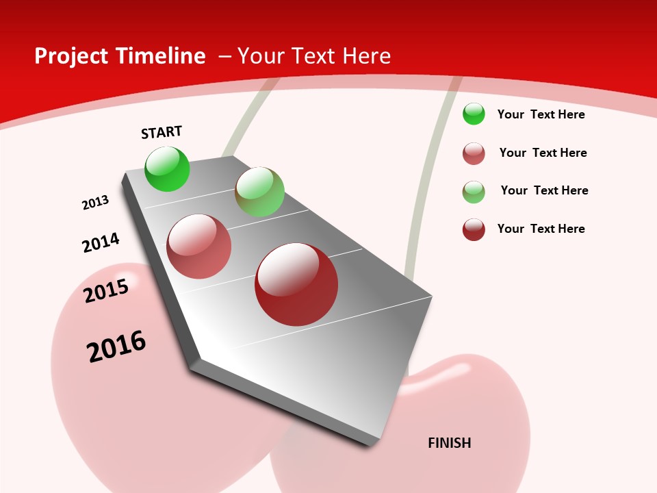Fresh Dessert Symbol PowerPoint Template