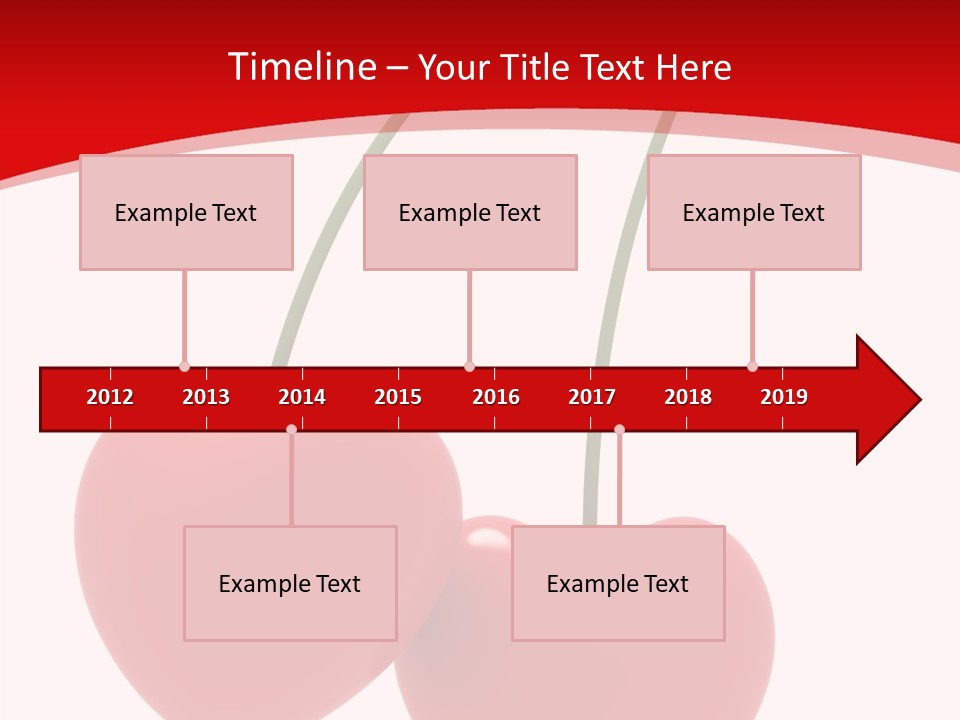 Fresh Dessert Symbol PowerPoint Template