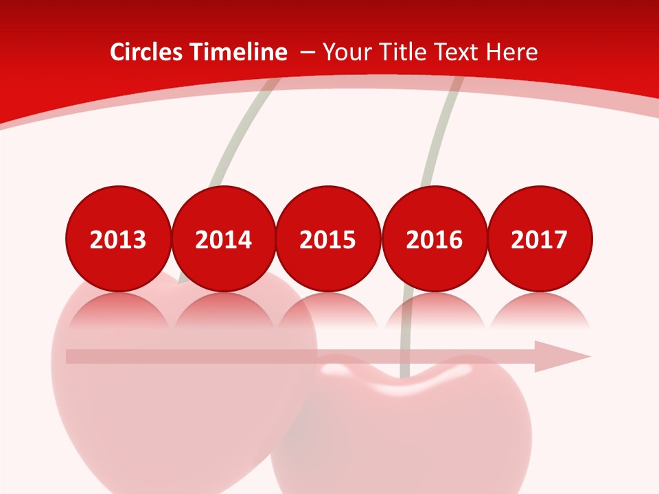 Fresh Dessert Symbol PowerPoint Template