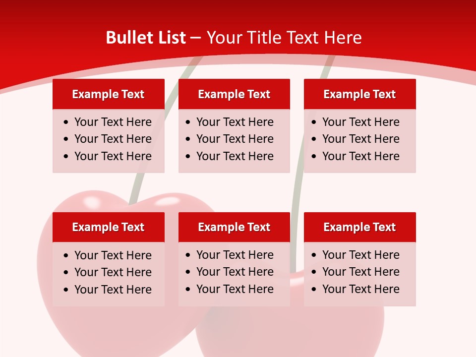 Fresh Dessert Symbol PowerPoint Template