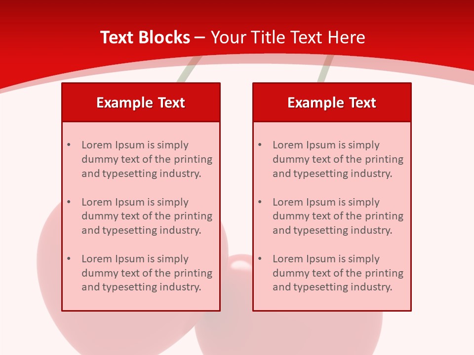Fresh Dessert Symbol PowerPoint Template