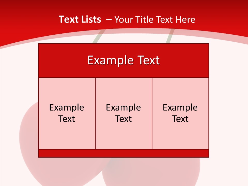 Fresh Dessert Symbol PowerPoint Template
