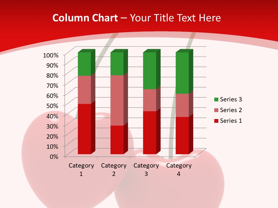 Fresh Dessert Symbol PowerPoint Template