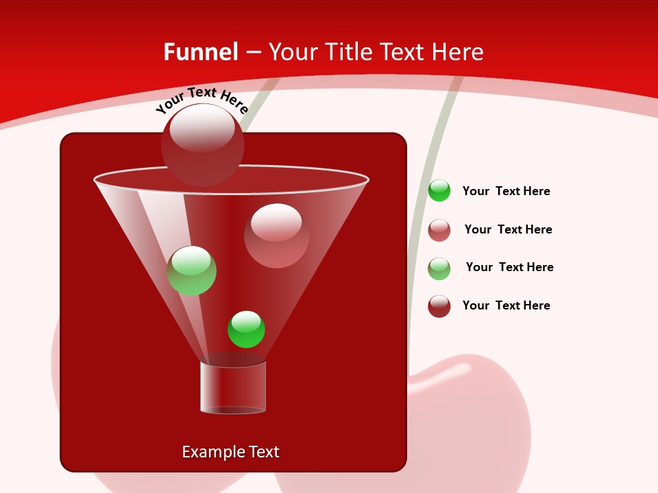 Fresh Dessert Symbol PowerPoint Template