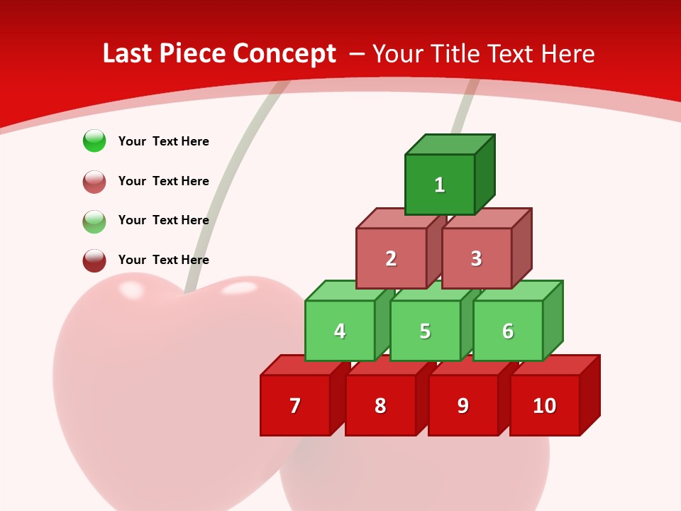 Fresh Dessert Symbol PowerPoint Template