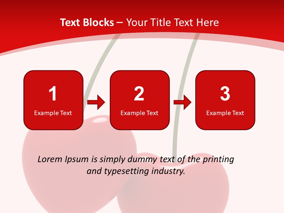 Fresh Dessert Symbol PowerPoint Template