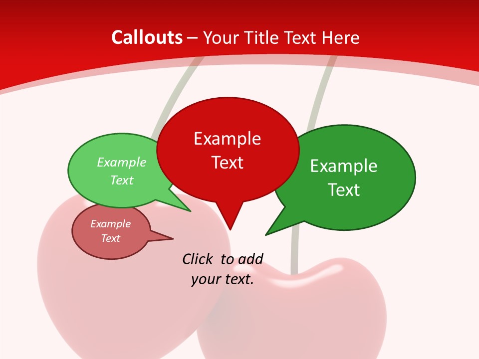 Fresh Dessert Symbol PowerPoint Template