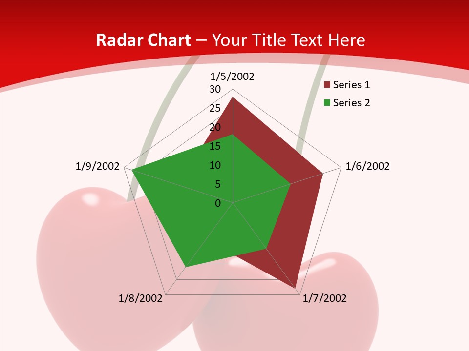 Fresh Dessert Symbol PowerPoint Template