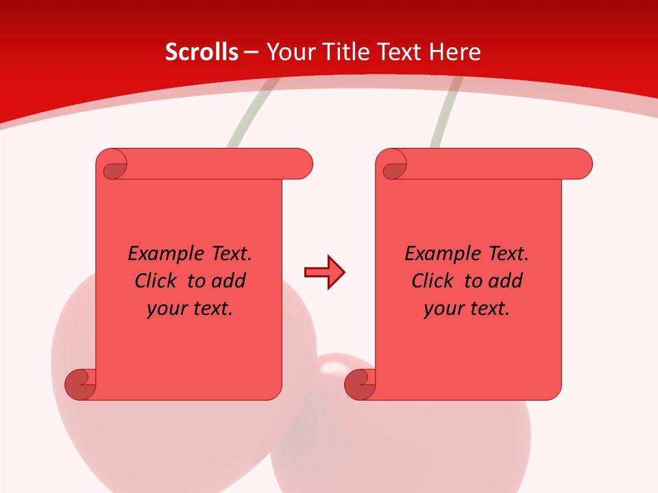 Fresh Dessert Symbol PowerPoint Template