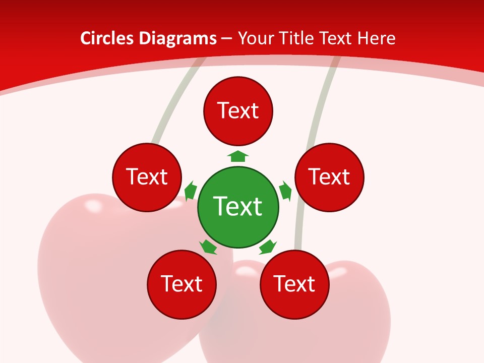 Fresh Dessert Symbol PowerPoint Template