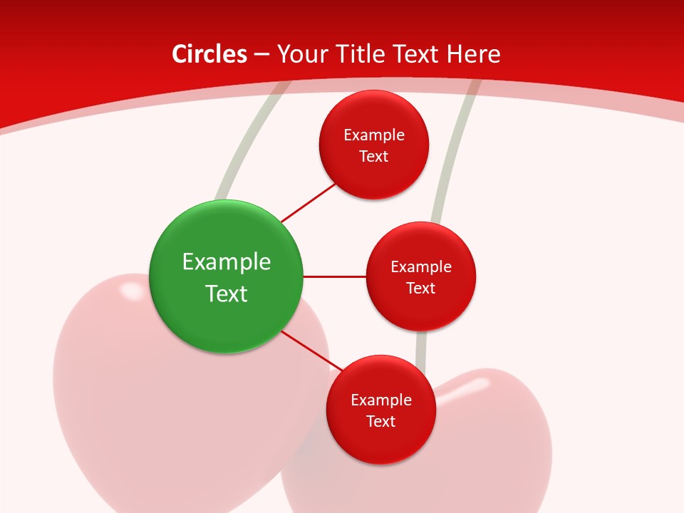 Fresh Dessert Symbol PowerPoint Template