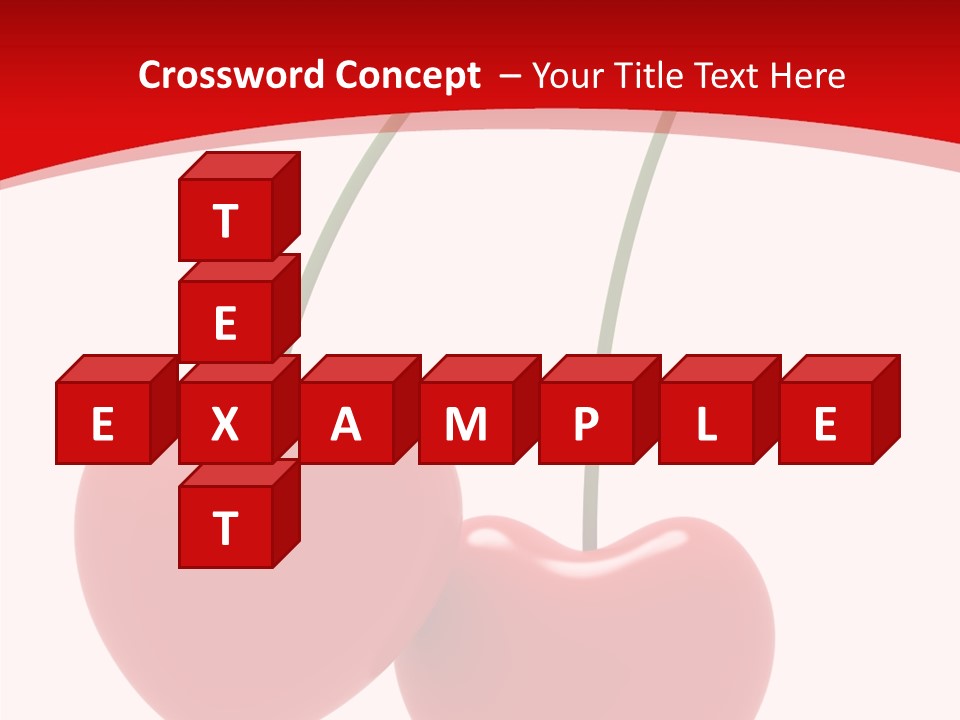 Fresh Dessert Symbol PowerPoint Template