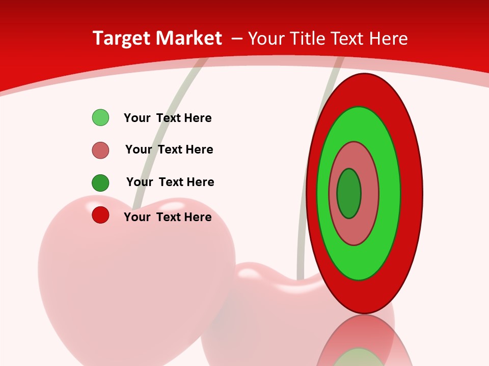 Fresh Dessert Symbol PowerPoint Template