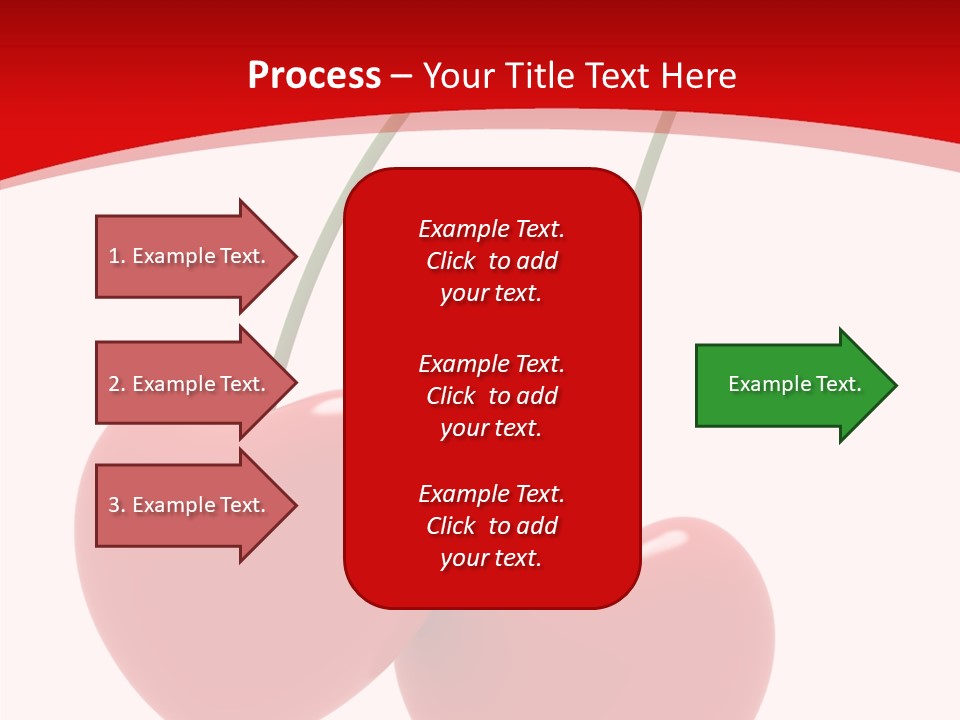 Fresh Dessert Symbol PowerPoint Template