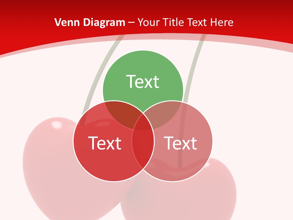 Fresh Dessert Symbol PowerPoint Template