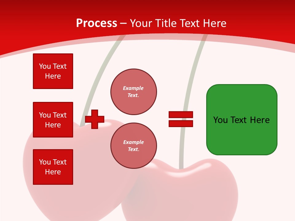 Fresh Dessert Symbol PowerPoint Template