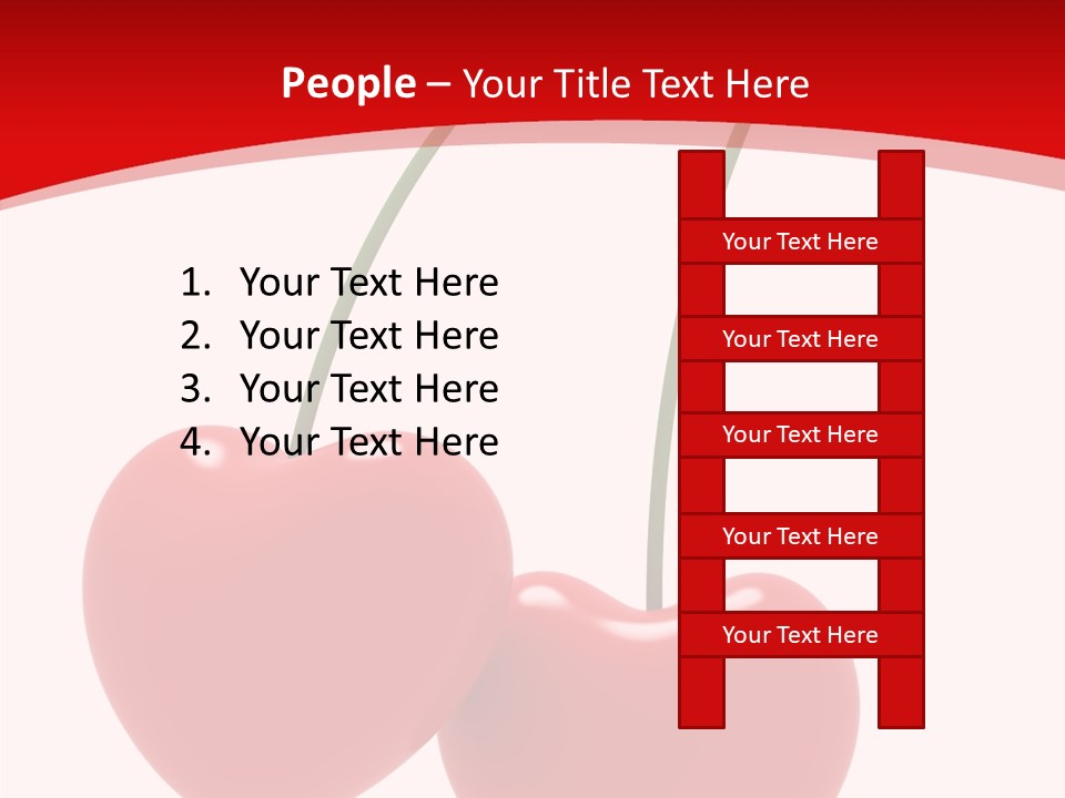 Fresh Dessert Symbol PowerPoint Template
