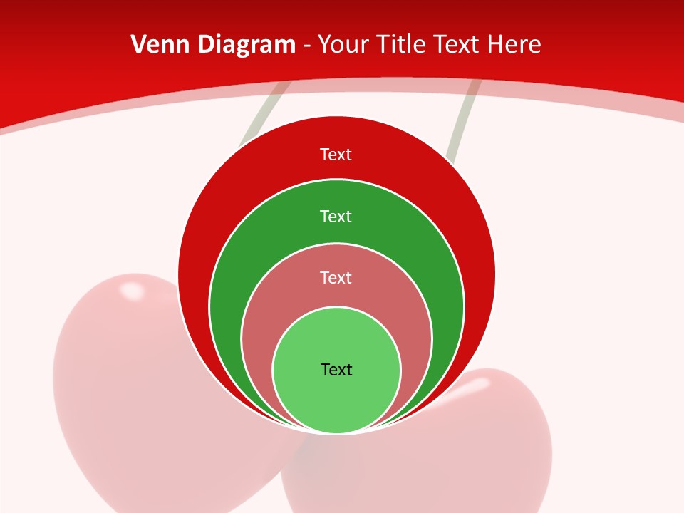 Fresh Dessert Symbol PowerPoint Template