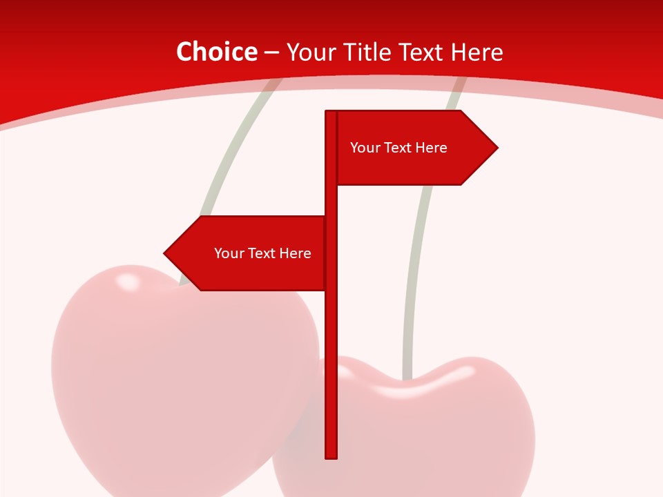 Fresh Dessert Symbol PowerPoint Template