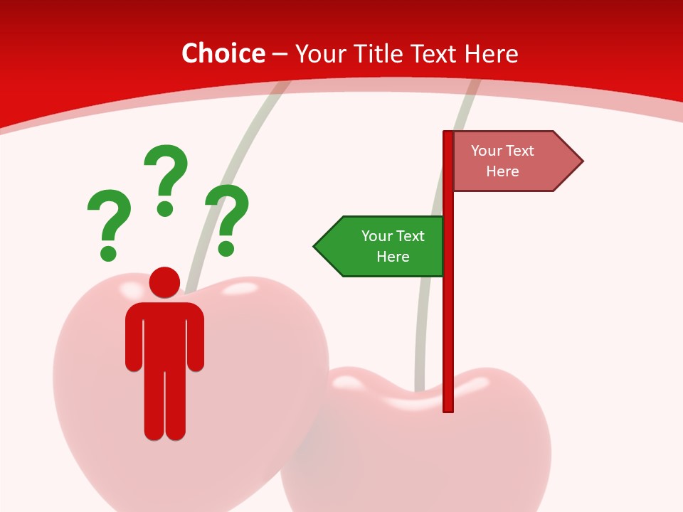 Fresh Dessert Symbol PowerPoint Template