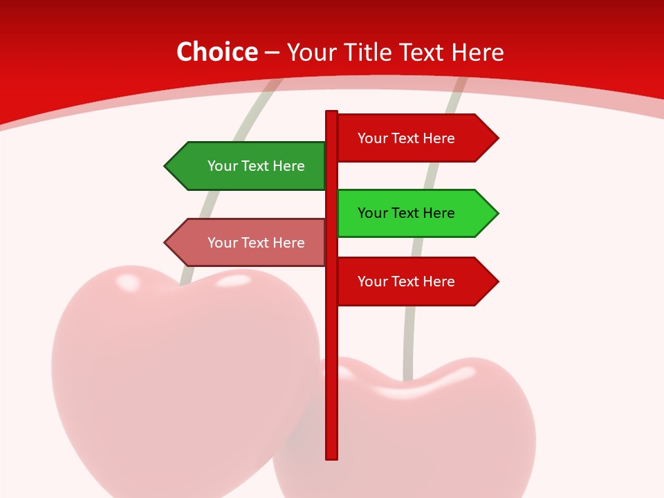 Fresh Dessert Symbol PowerPoint Template