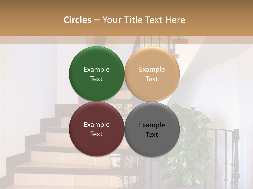 Room Together Table PowerPoint Template