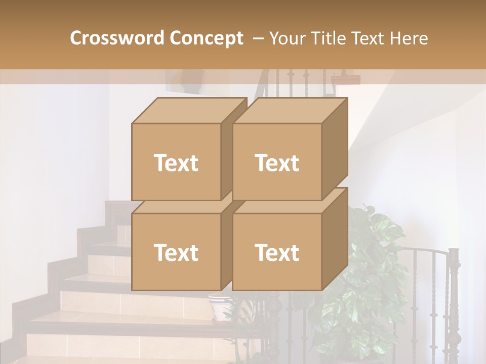 Room Together Table PowerPoint Template