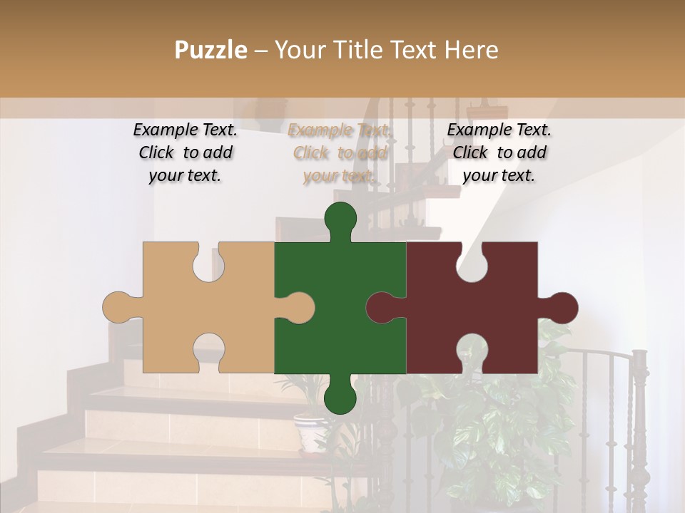 Room Together Table PowerPoint Template