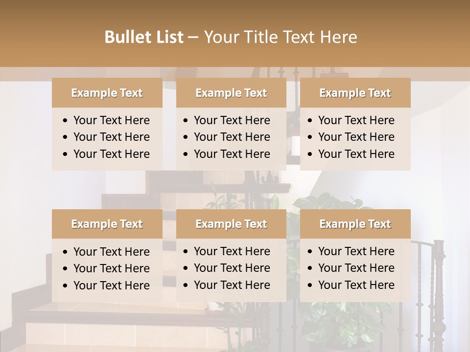 Room Together Table PowerPoint Template