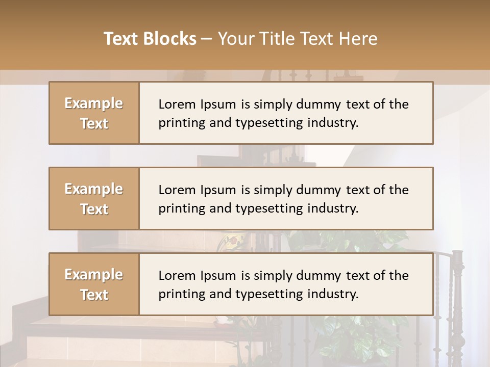 Room Together Table PowerPoint Template