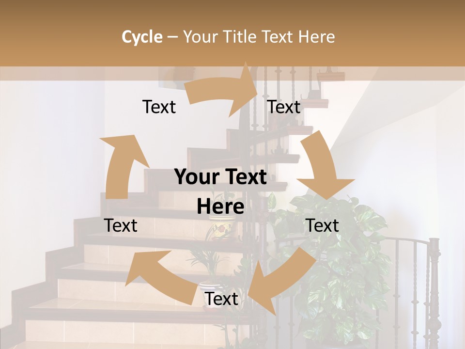 Room Together Table PowerPoint Template
