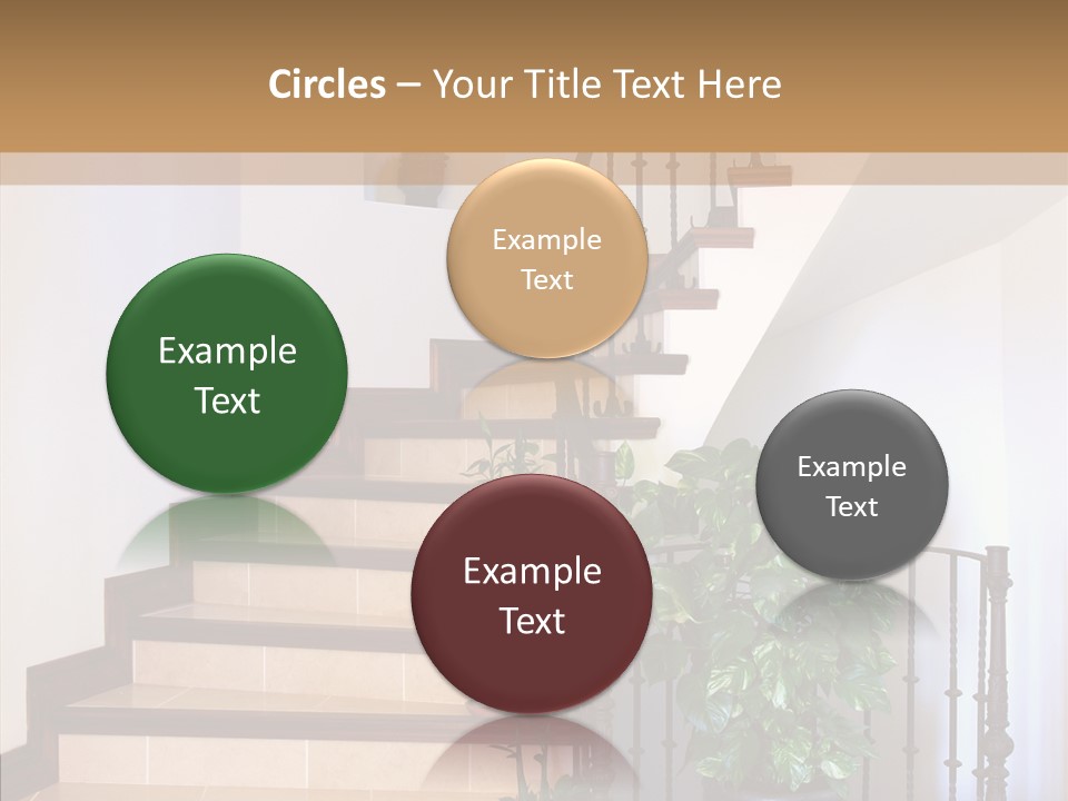 Room Together Table PowerPoint Template