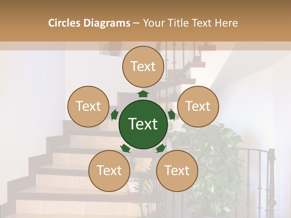 Room Together Table PowerPoint Template