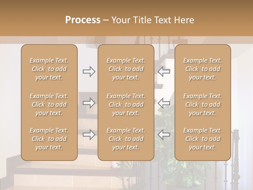 Room Together Table PowerPoint Template