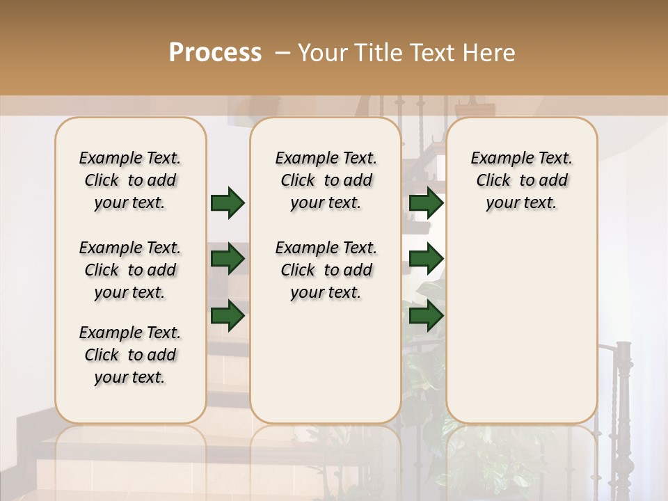Room Together Table PowerPoint Template