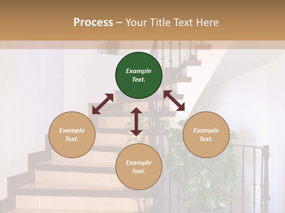 Room Together Table PowerPoint Template