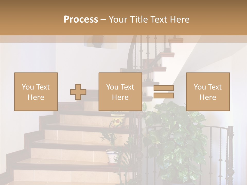 Room Together Table PowerPoint Template
