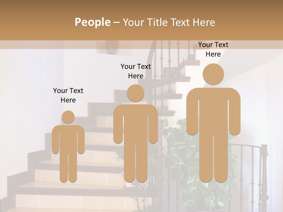 Room Together Table PowerPoint Template