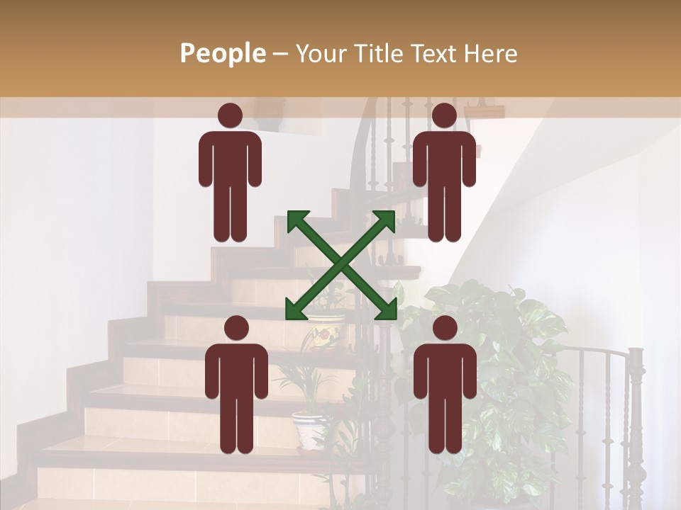 Room Together Table PowerPoint Template