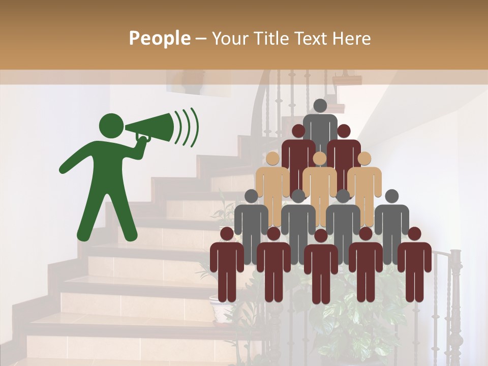 Room Together Table PowerPoint Template