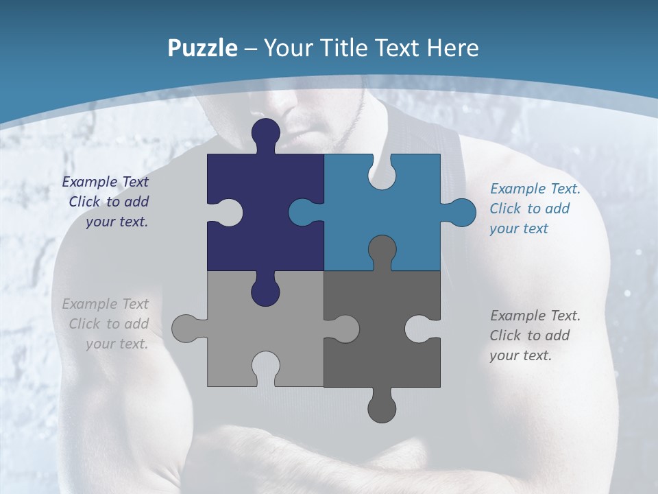 Adult Portrait Flash PowerPoint Template