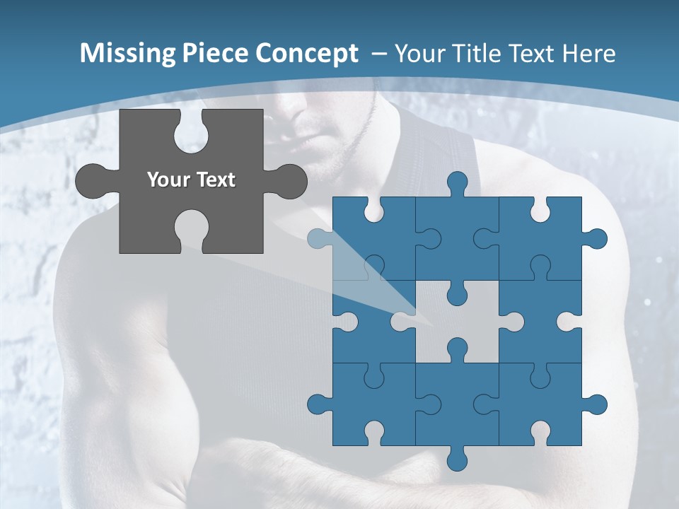 Adult Portrait Flash PowerPoint Template