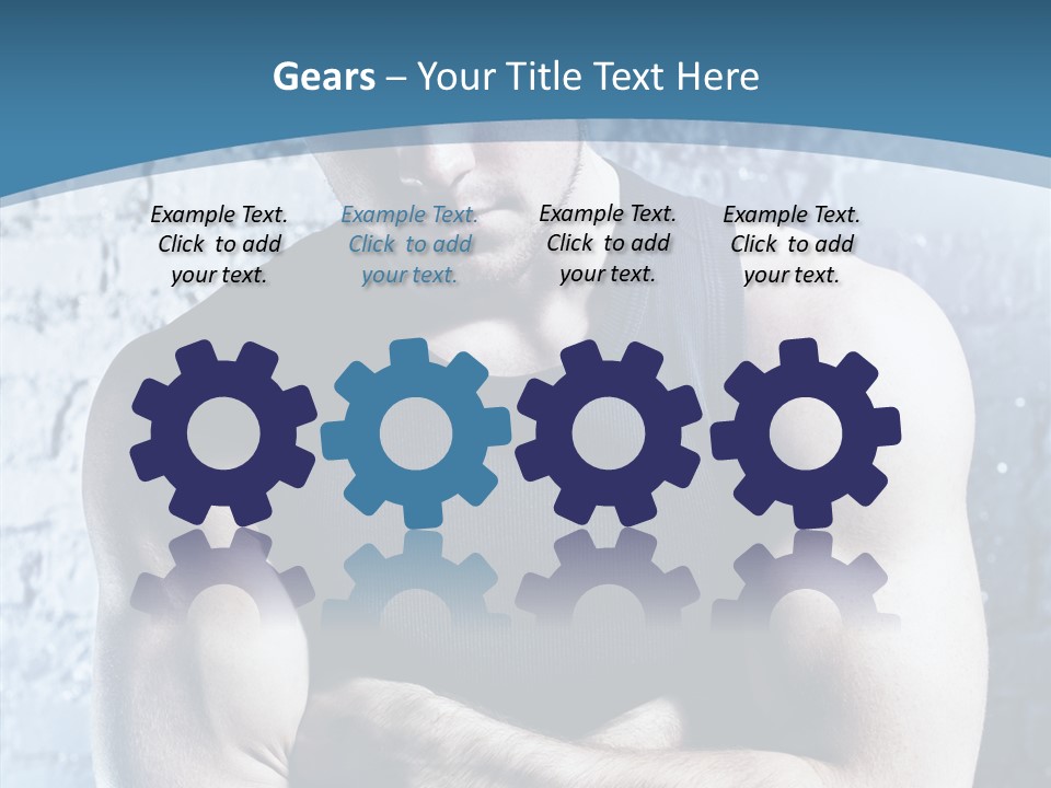 Adult Portrait Flash PowerPoint Template