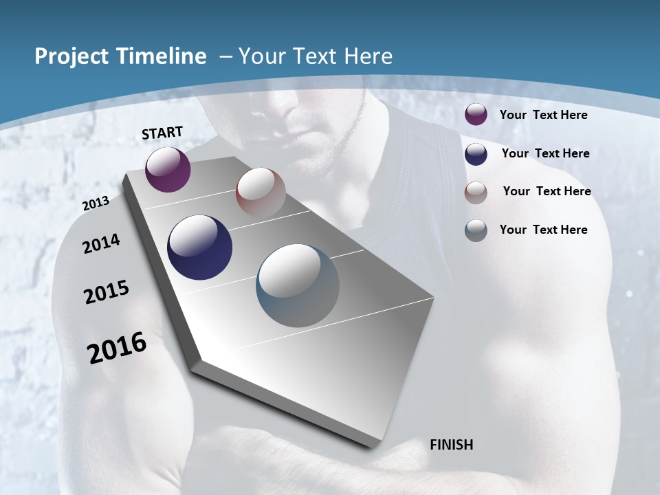 Adult Portrait Flash PowerPoint Template