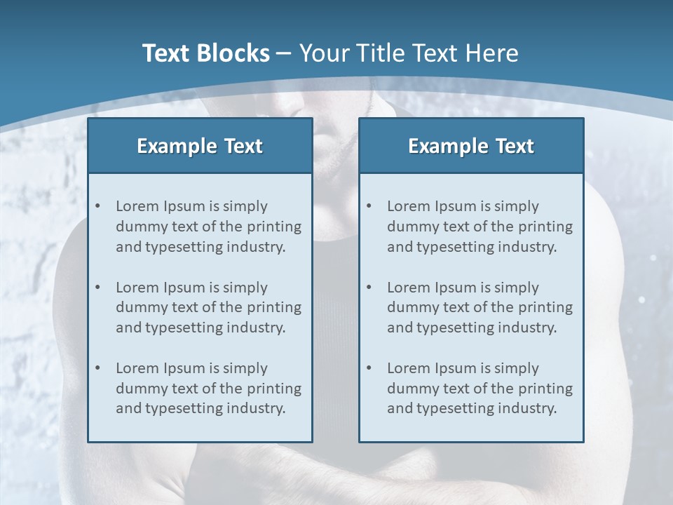 Adult Portrait Flash PowerPoint Template