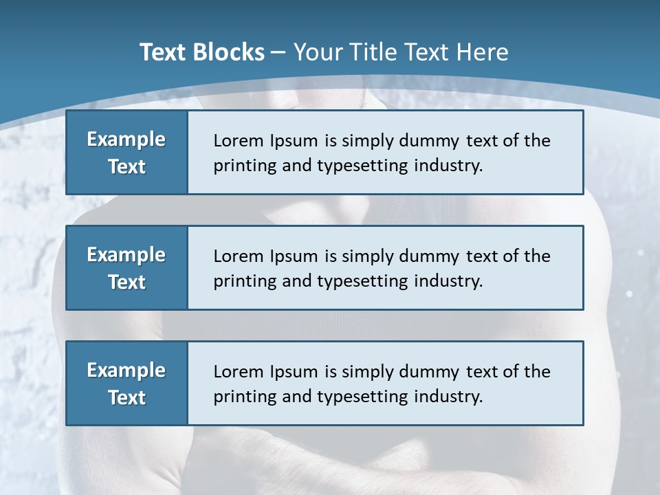 Adult Portrait Flash PowerPoint Template