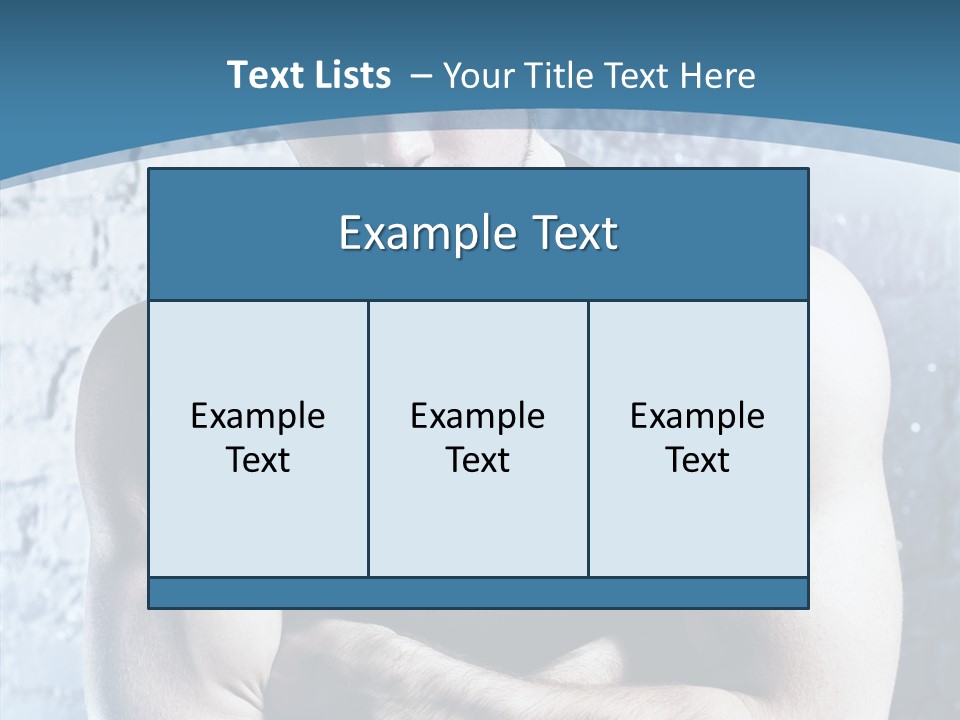 Adult Portrait Flash PowerPoint Template